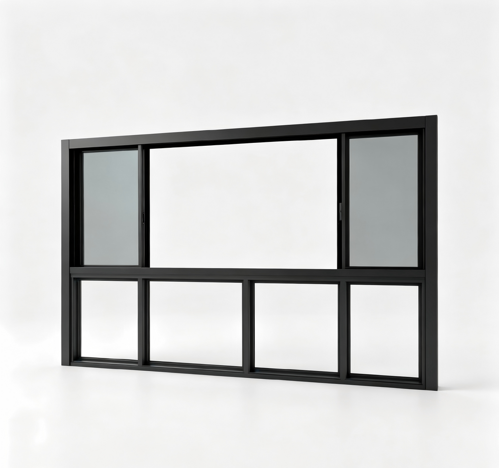 Aluminum Alloy Sliding Window — Slim Frame Panoramic Glass