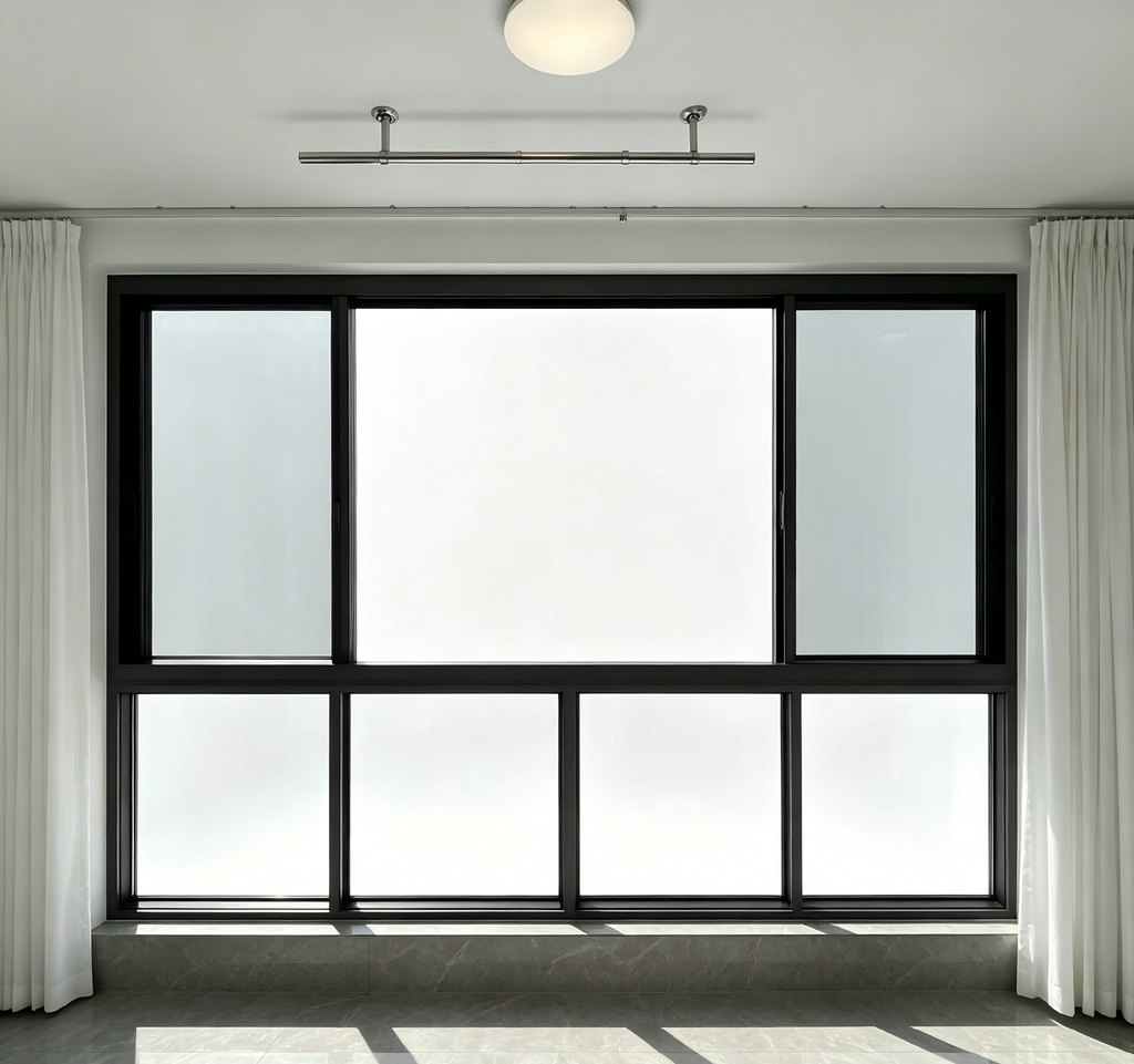Aluminum Alloy Sliding Window — Slim Frame Panoramic Glass
