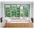 Aluminum Alloy Bi-Fold Window — Multi-Panel Folding Glass Window