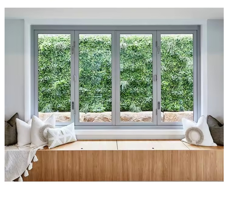 Aluminum Alloy Bi-Fold Window — Multi-Panel Folding Glass Window